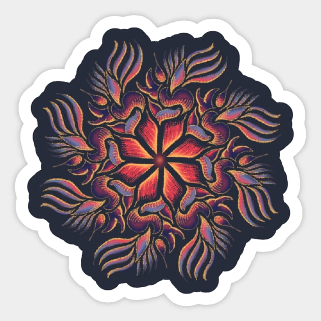 Color fun 0001 Sticker by benjaminfaucher7